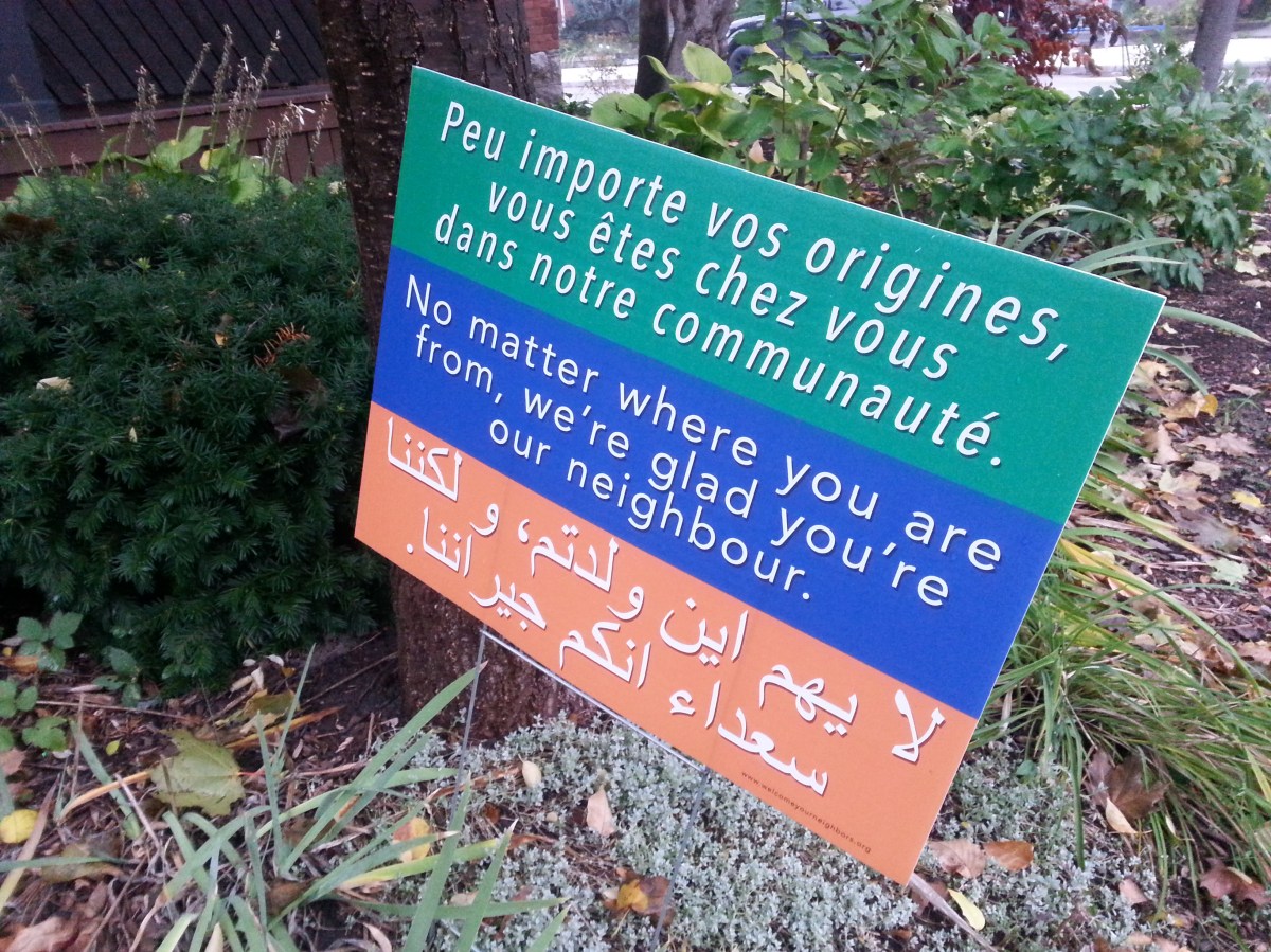 Welcome your neighbors