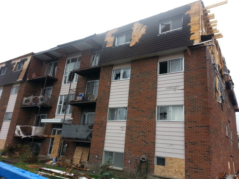 Ottawa tornado destruction